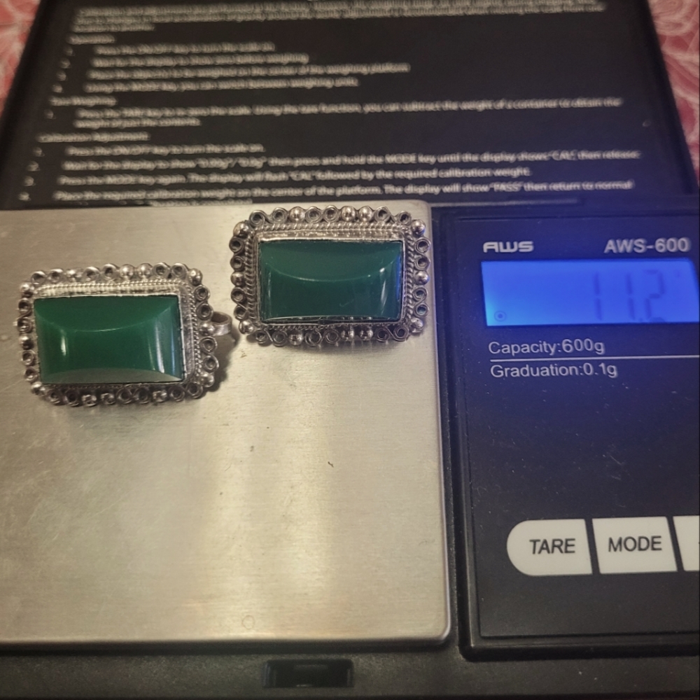 Vintage sterling silver earrings